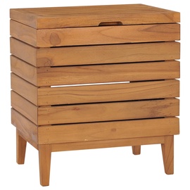 Veļas kaste VLX Solid Teak Wood
