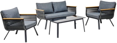 Комплект уличной мебели Mirpol Holand, серый, 1-4 места
