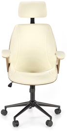 Офисный стул Ignazio, 70 x 62 x 119 - 129 см, ореховый/кремовый