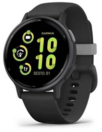 Viedais pulkstenis Garmin Vivoactive 5, melna