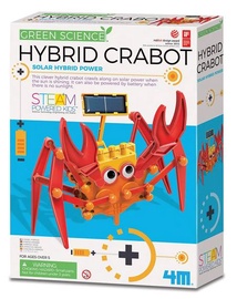 Mängurobot 4M Hybrid Crabot 00-03448, 20.5 cm