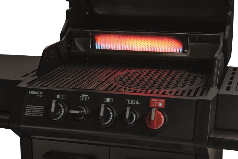 Gaasigrill Enders Monroe Pro 3 SIK Turbo Shadow, 143.5 cm x 58 cm