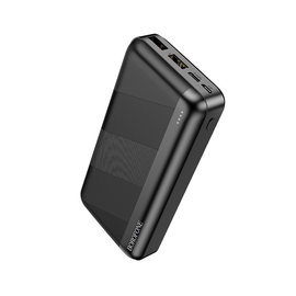 Lādētājs-akumulators (Power bank) Borofone BJ27A 2xUSB, 20000 mAh, melna