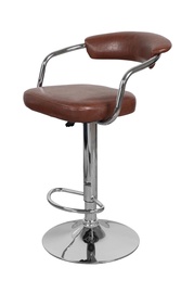 Барный стул Kayoom Midnight 525, блестящий, коричневый, 52 см x 53 см x 105 см, 2 шт.