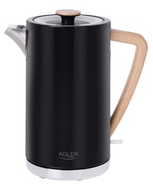 Elektriline veekeetja Adler AD 1347, 1.5 l, must