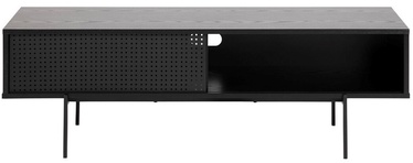 TV-laud Angus 61872, must, 400 mm x 1400 mm x 445 mm