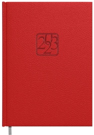 Darba kalendārs Timer Memory 2024, A5, sarkana, 20.3 cm x 14.3 cm