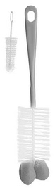 Pudeļu birste BabyOno Brush Set, 0 mēn., pelēka, 2 gab.
