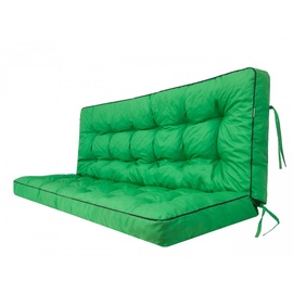 Комплект подушек для сидения Hobbygarden Pola P15ZIE7, зеленый, 150 x 105 см