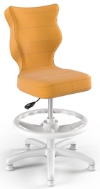 Bērnu krēsls Petit VT35, balta/dzeltena, 370 mm x 820 - 950 mm