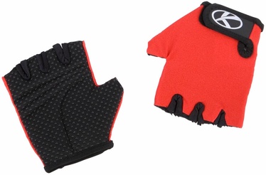 Велосипедные перчатки детские Kross CG-817 Kid, черный/красный, XL
