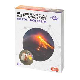 Vulkāna izgatavošanas komplekts Smiki Volcano 5696790, daudzkrāsaina