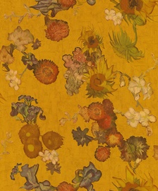 Tapetai BN Van Gogh 5028488, viniliniai, geltona/oranžinė