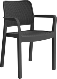 Садовый стул Keter Samanna, серый, 53 см x 58 см x 83 см