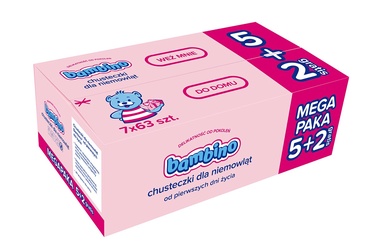 Влажные салфетки Bambino Wt Wipes, 441 шт.