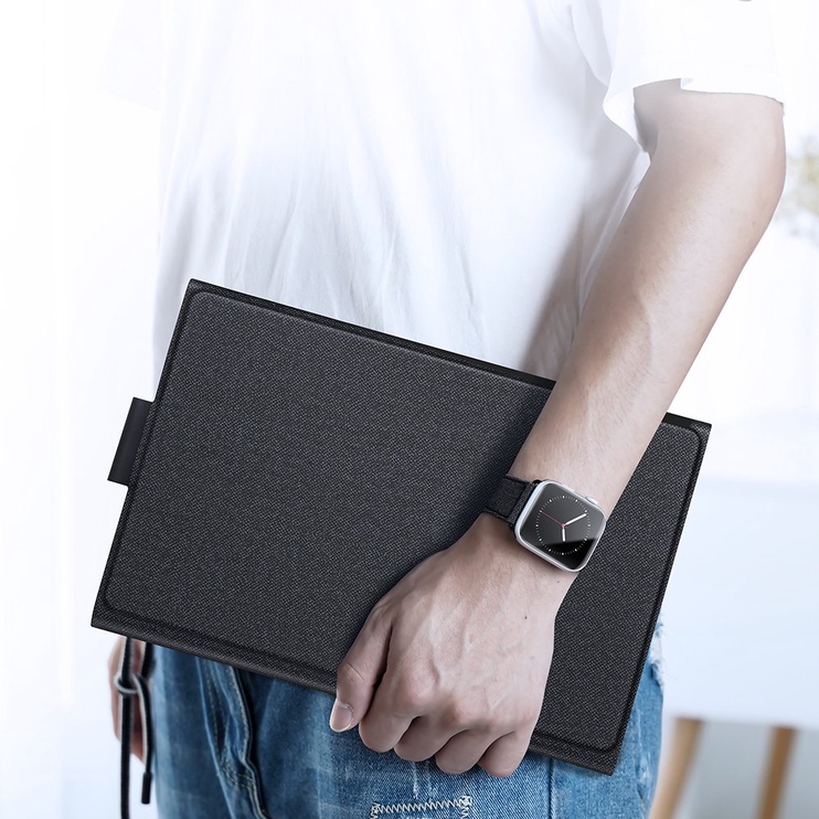 Klaviatūra Dux Ducis Touchpad Keyboard Case for Galaxy Tab S7 EN, melna, bezvadu