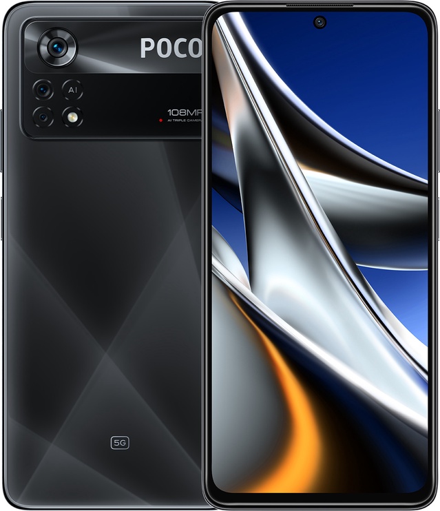 Mobilais telefons Xiaomi Poco X4 Pro 5G, melna, 6GB/128GB