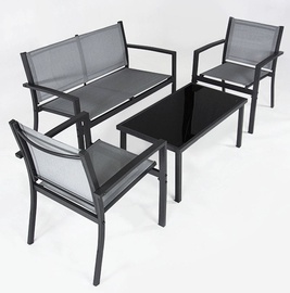 Комплект уличной мебели DM Grill Garden 06, серый, 1-4 места