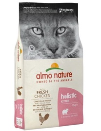 Sausā kaķu barība Almo Nature Holistic Kitten Chicken, 12 kg