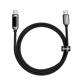 Провод Baseus, USB-C, 100 см, черный