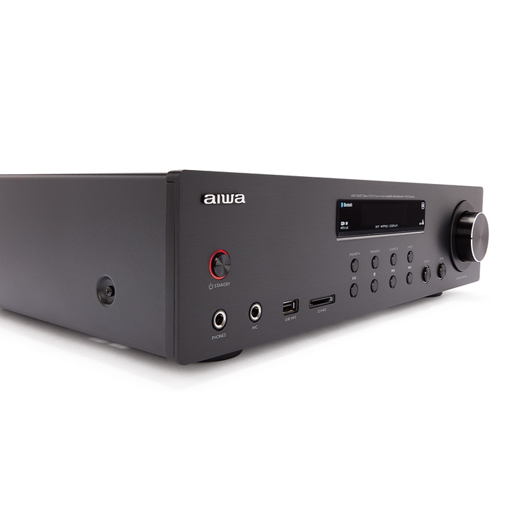 Mūzikas centrs Aiwa AMU-120BTSL, 120 W, melna