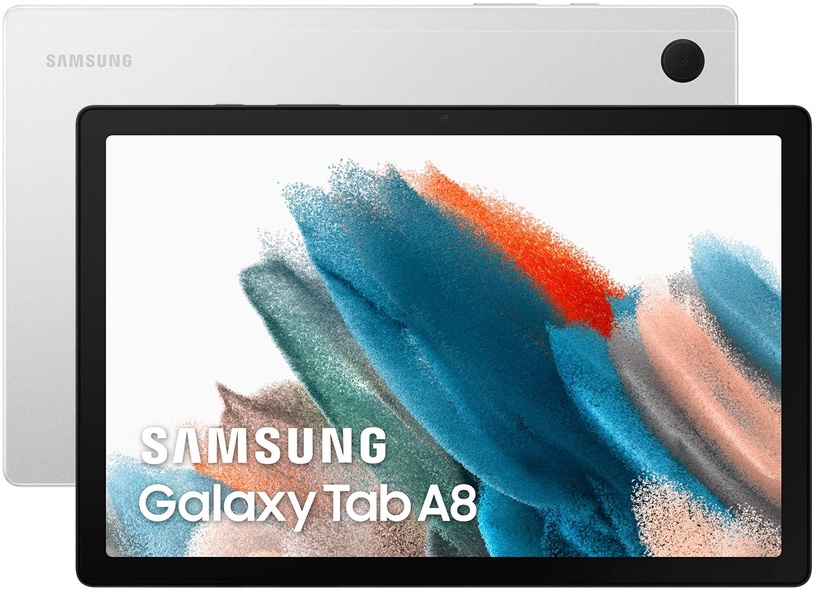 Планшет Samsung Galaxy Tab A8 10.5 Wi-Fi, серебристый, 10.5″, 3GB/32GB