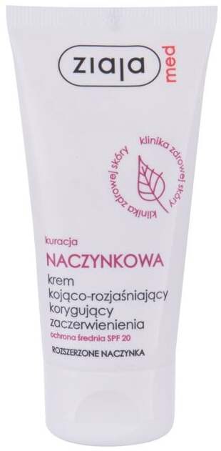 CC krēms Ziaja Capillary Treatment Soothing Women, 50 ml