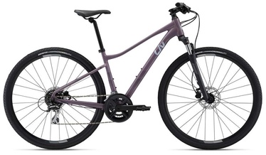 Dviratis kroso Liv Rove 3 DD, 28 ", XS rėmas, violetinis