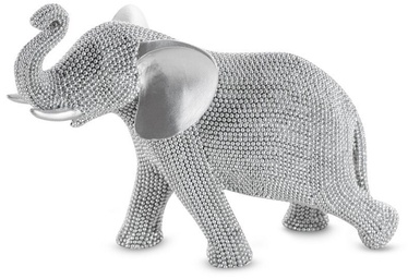 Декоративная фигурка Eldo Elephant, серебристый, 24 см x 12 см x 19 см