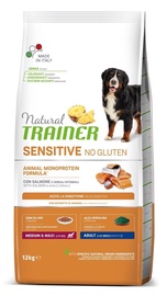 Сухой корм для собак Natural Trainer Sensitive No Gluten, лосось, 12 кг