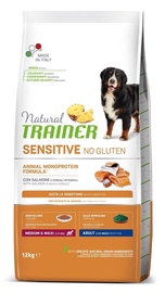 Sausā suņu barība Natural Trainer Sensitive No Gluten, lasis, 12 kg