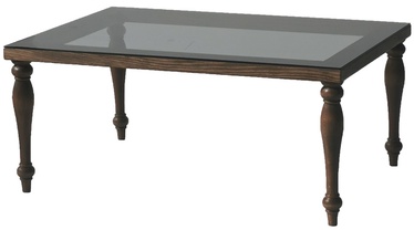 Журнальный столик Kalune Design Tango, ореховый, 860 мм x 560 мм x 370 мм