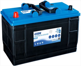 Akumulators Exide Dual Marine & Multifit ER550, 12 V, 115 Ah, 760 A