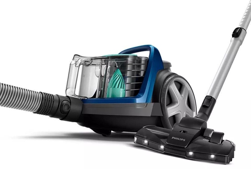 Tolmuimeja Philips FC9557/09, sinine/must, 900 W (kahjustatud pakend)