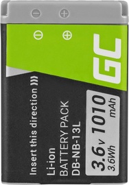 Akumulators Green Cell CB35 Battery NB-13L, Li-ion, 1050 mAh
