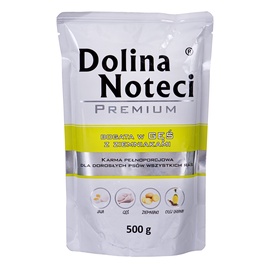 Влажный корм для собак Dolina Noteci Premium, овощи/гусиное мясо/картофель, 0.5 кг