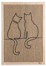 Когтеточка для кота Designed by Lotte Poezels, 70 см x 50 см x 2 см