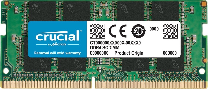 Operatyvioji atmintis (RAM) Crucial CT16G4SFD824A, DDR4 (SO-DIMM), 16 GB, 2400 MHz