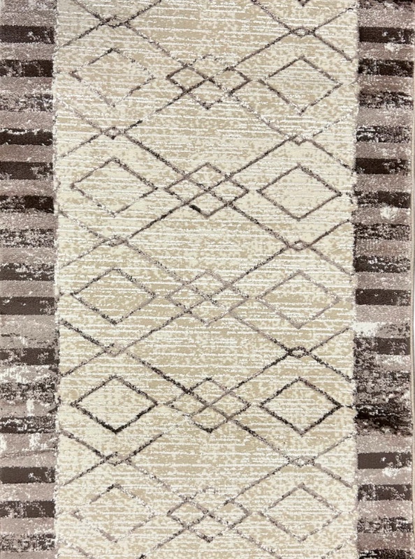 Ковровая дорожка 5K Home Decor Piero 06147A, бежевый, 220 см x 160 см