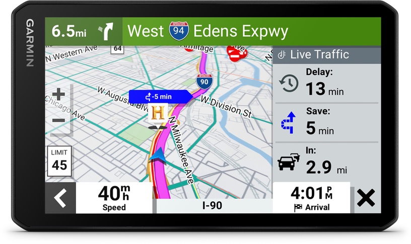 GPS navigācija Garmin DriveCam 76, EU, MT-D, GPS