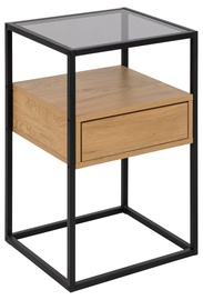 Öökapp Randolf 96333, must/tamm, 40 x 35 x 60 cm