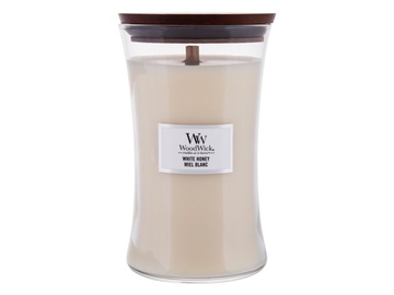 Свеча ароматическая WoodWick White Honey, 120 час, 609.5 г