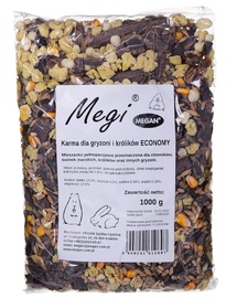Sööt hamstritele Megan Megi Economy Rodents & Rabbits Food, küülikutele, 1 kg