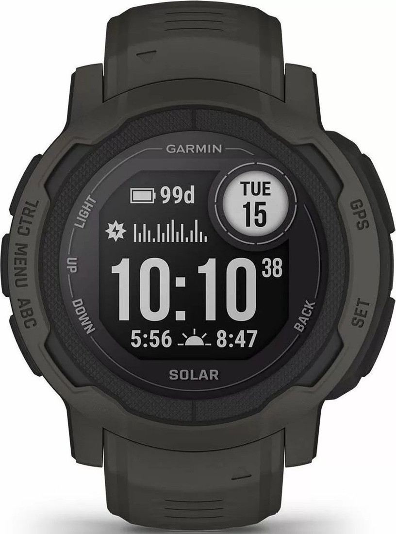 Nutikell Garmin Instinct 2 Solar Standart 010-02627-00, grafiit
