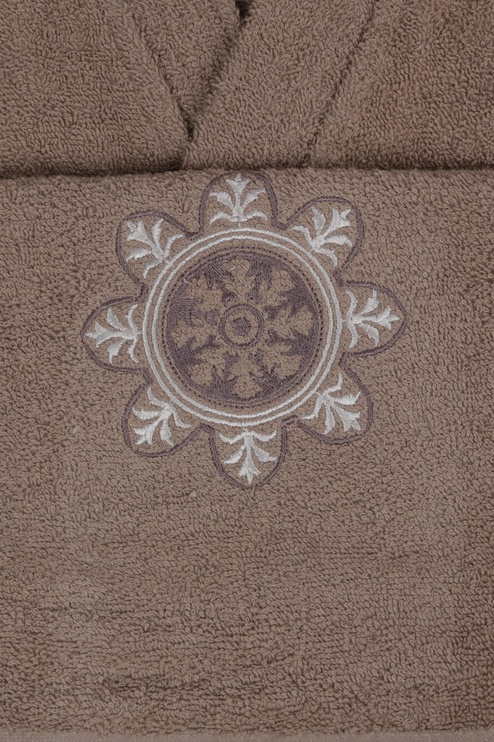 Halātu komplekts Foutastic Embroidered Family 338CTN1922, rozā/bēša, S/M