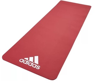 Kilimėlis fitnesui ir jogai Adidas Fitness, raudona, 173 cm x 61 cm x 0.7 cm