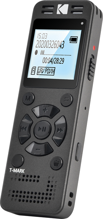 Диктофон Kodak VRC 350, черный, 8 ГБ