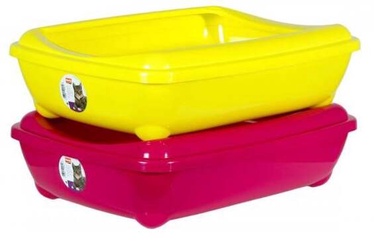 Кошачий туалет с рамкой Karlie Arist-O-Tray Hawai, закрытый, 57 см x 43 см x 16.5 см