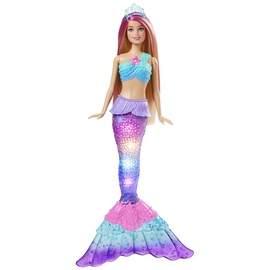 Lelle Barbie Dreamtopia Twinkle Lights Mermaid HDJ36, 32 cm