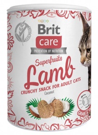 Лакомство для кошек Brit Superfruits Lamb with Coconut, 0.1 кг